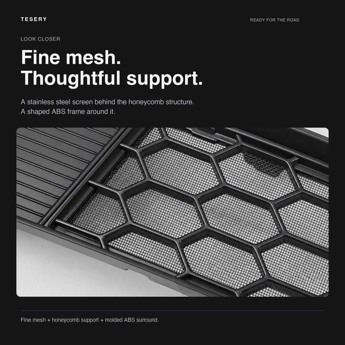 Split Insect Net Front Bumper Grill for Model Y Juniper / Model YL - Tesery Official Store