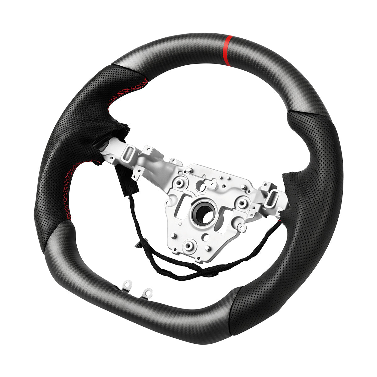 Sport Carbon Fiber Steering Wheel for Model 3 Highland / Model Y Juniper - Tesery Official Store