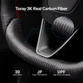 Sport Carbon Fiber Steering Wheel for Model 3 Highland / Model Y Juniper - Tesery Official Store