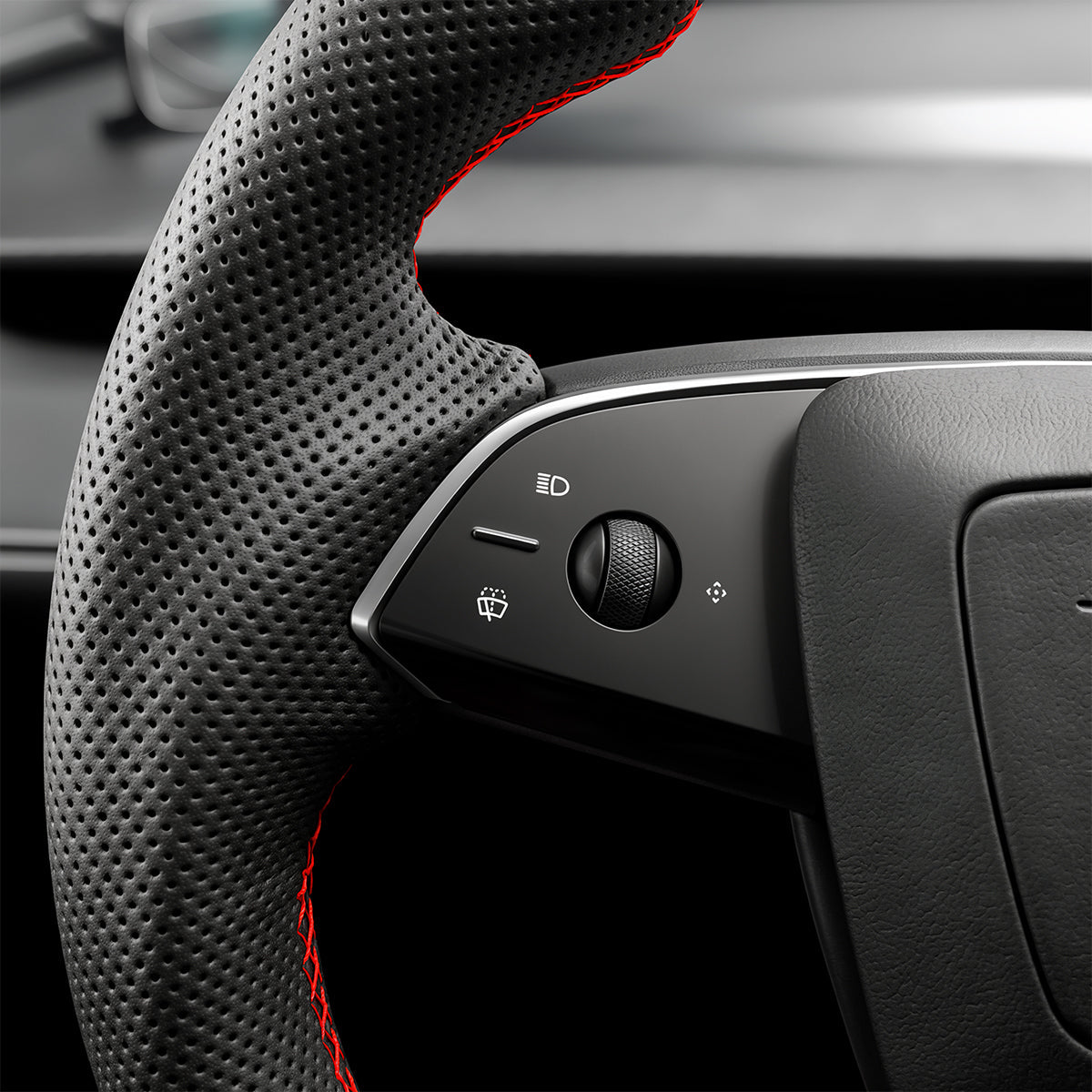 Sport Carbon Fiber Steering Wheel for Model 3 Highland / Model Y Juniper - Tesery Official Store