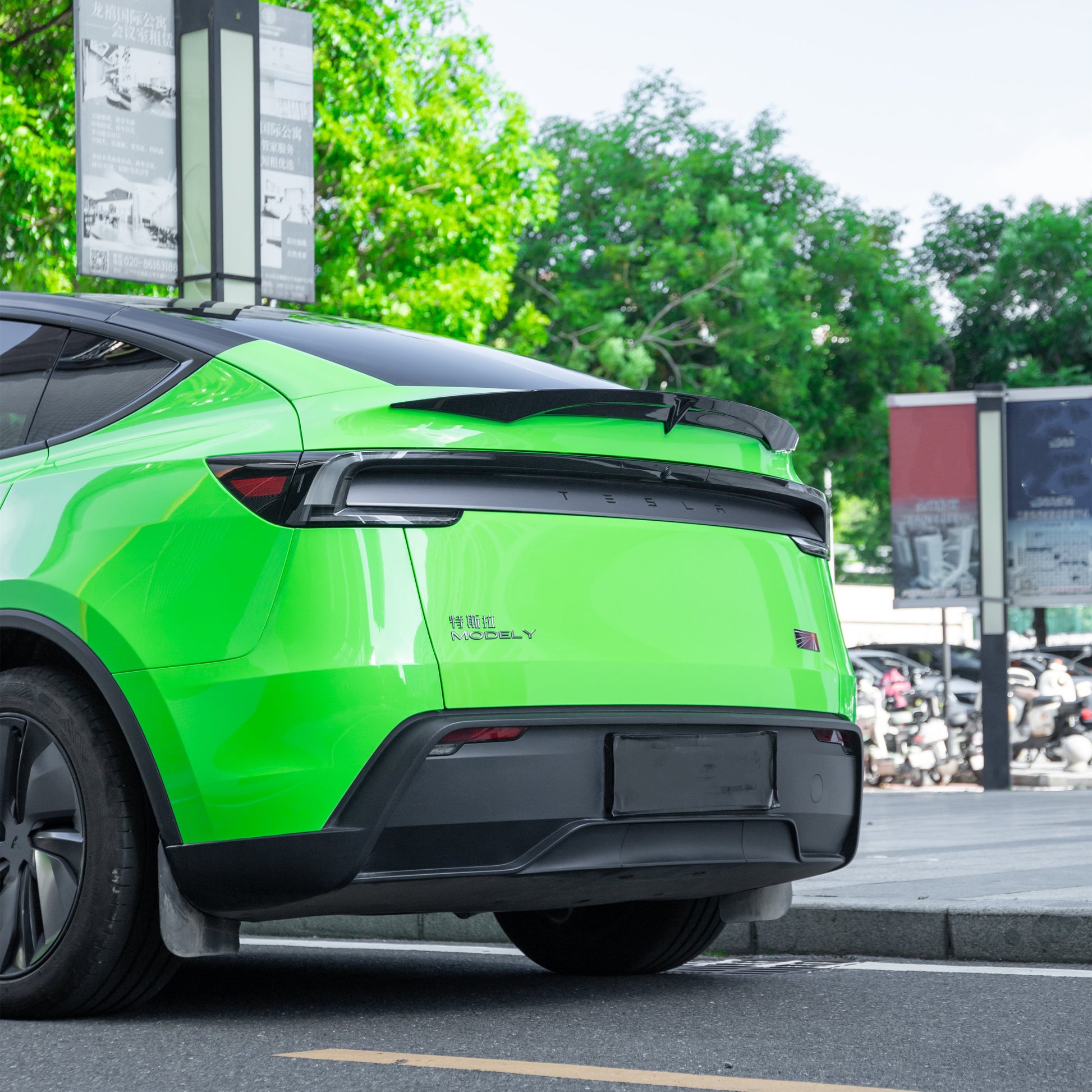 Sport Style ABS Plastic Rear Spoiler Wing for Model Y 2020 - 2026 | Aerodynamic Performance Upgrade - Tesery Official Store