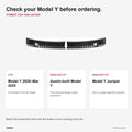 Stainless Steel Trunk Sill Protector for Tesla Model Y 2020–Mar 2025 - Tesery Official Store