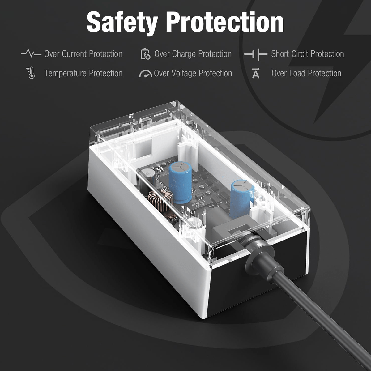 Starlink Mini AC Power Supply | 60W AC to DC Adapter - Tesery Official Store