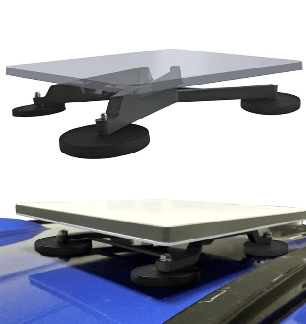 Small Magnetic Rv Starlink Mini Magnetic Roof Mount | Quick Release for RV & Van