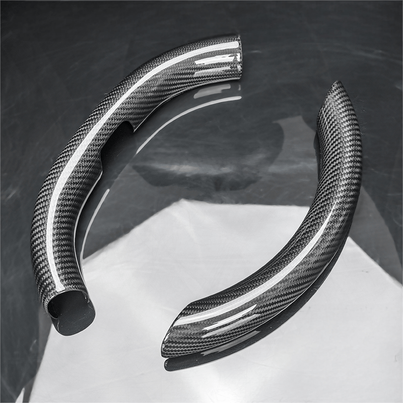 Steering Wheel Trim Covers for New Model Y & Model 3 Highland | Real Dry Carbon Fiber - Tesery Official Store