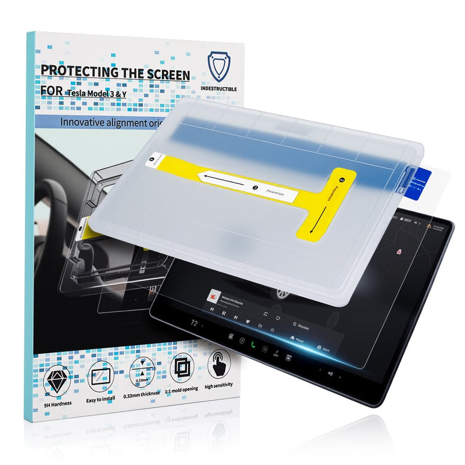 Tesla Screen Protector Collection | Tempered Glass & Matte Film - Tesery
