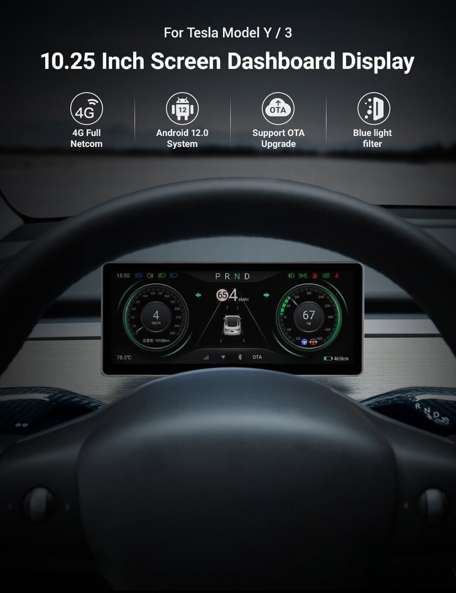 Tesla Dashboard Screen | Model 3 & Y