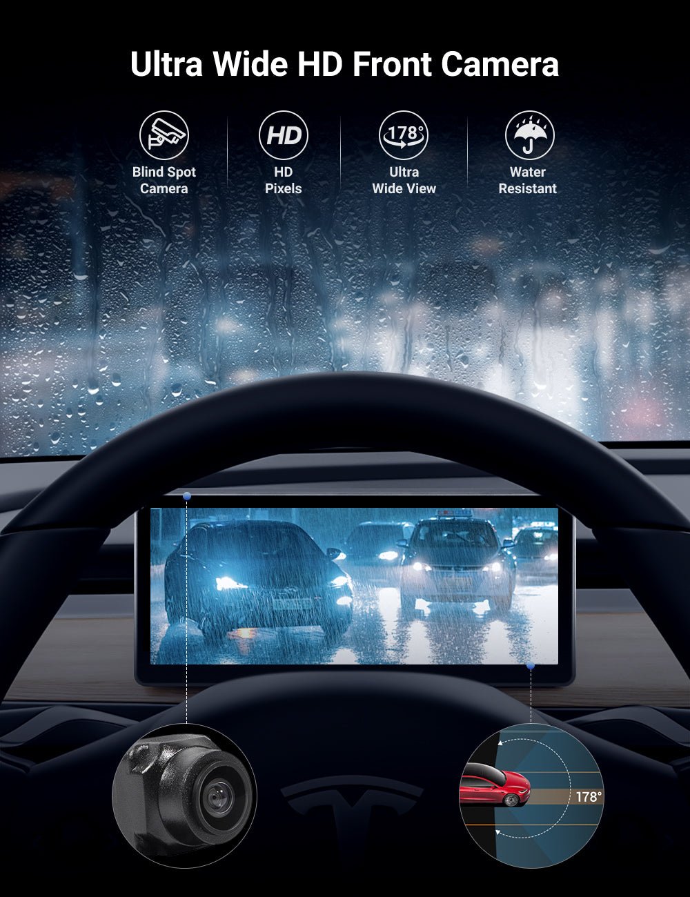 10.25'' Android 4G Tesla Model 3/Y LCD Dashboard Screen