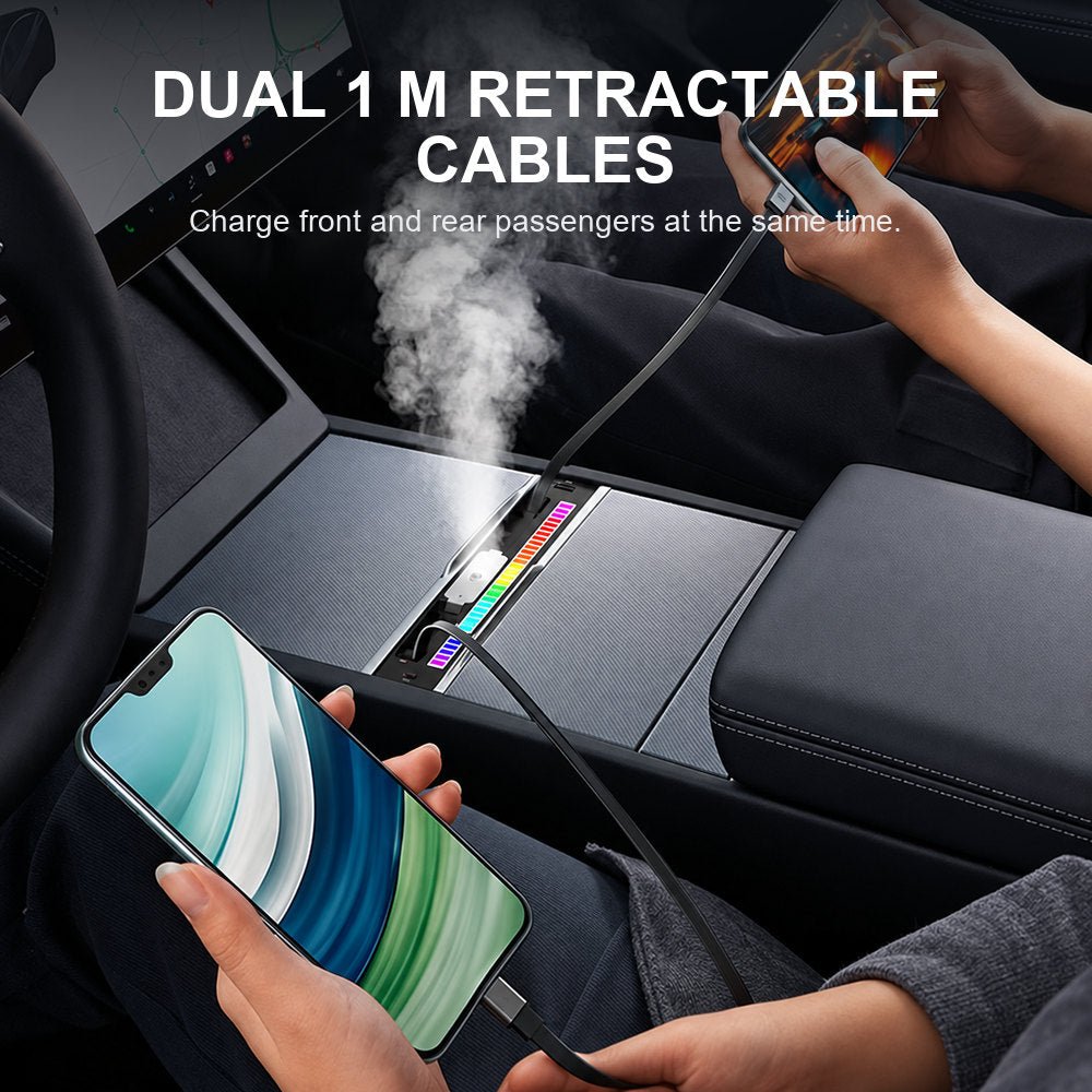 TESERY 116W Smart Aroma RGB Center Console Hub for Tesla Model 3/Y/YL - Tesery Official Store