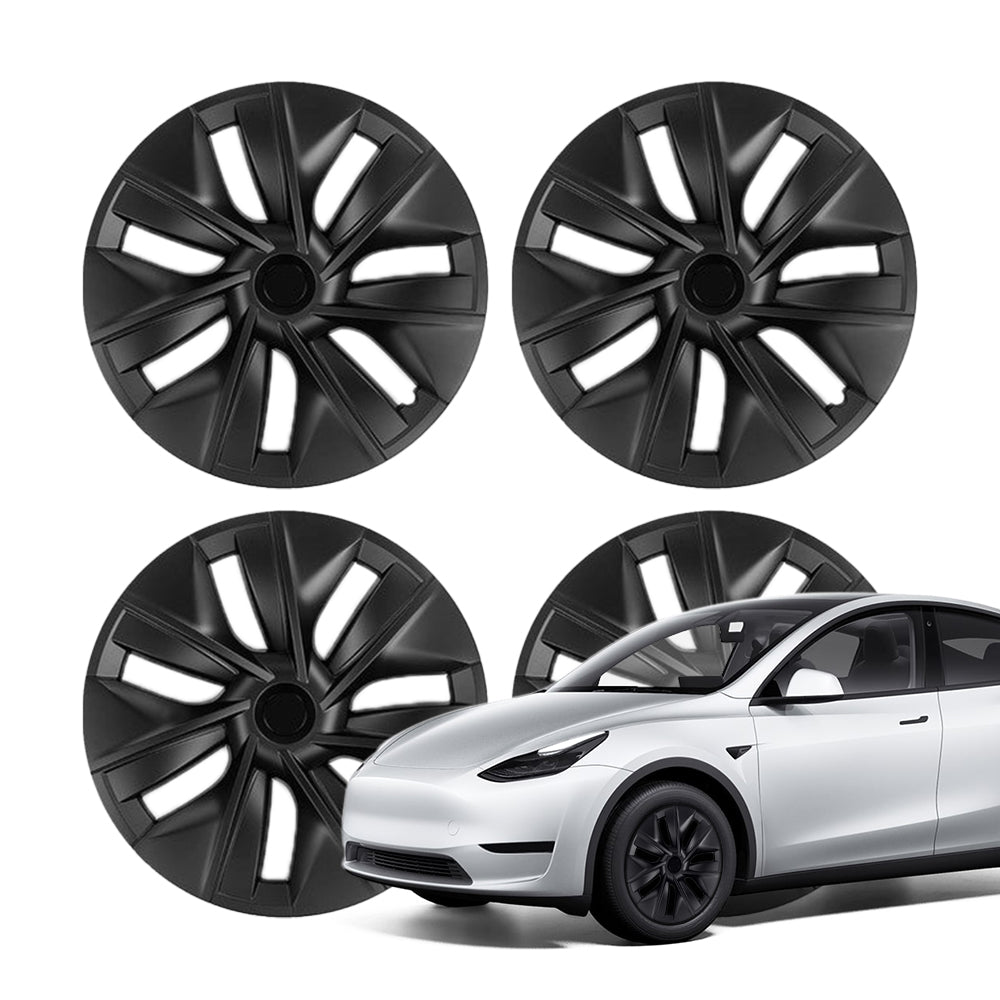 テスラ モデルY用ジェミニ ダークホイールカバー