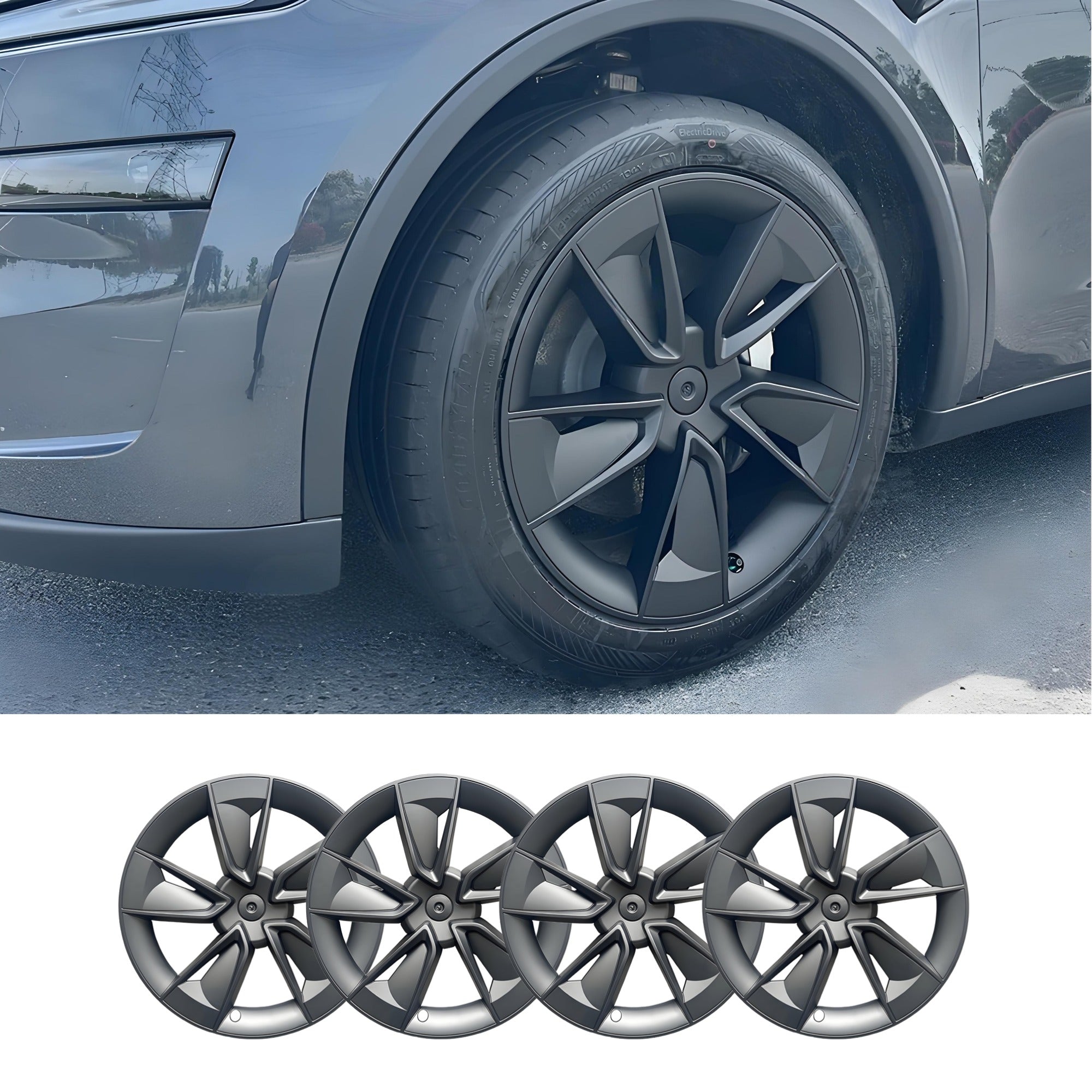 テスラ モデルY ジュニパー 19″ ホイールカバー – パフォーマンス