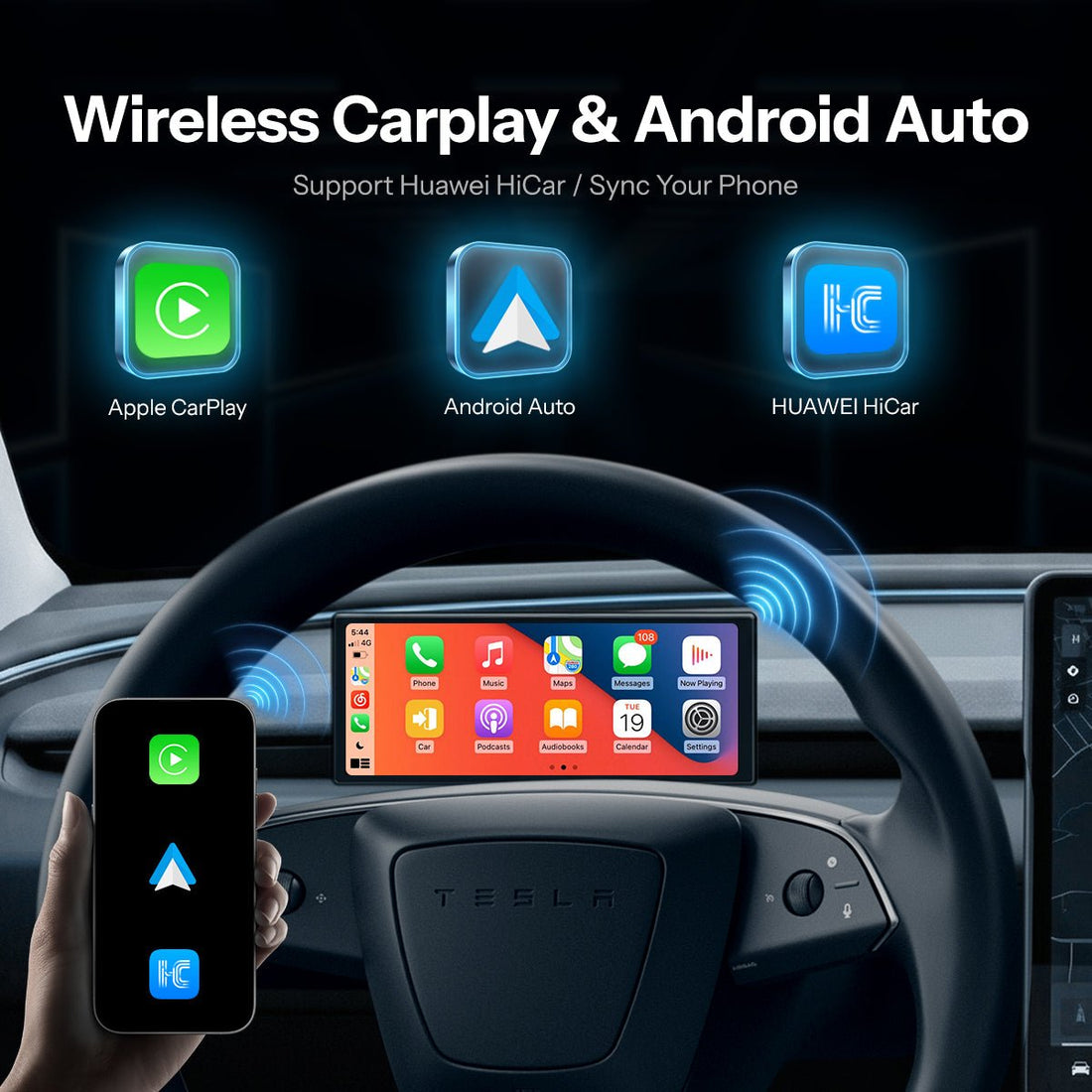 TESERY 6.2'' Dashboard Screen Display for Tesla Model 3 / Model Y - Tesery Official Store