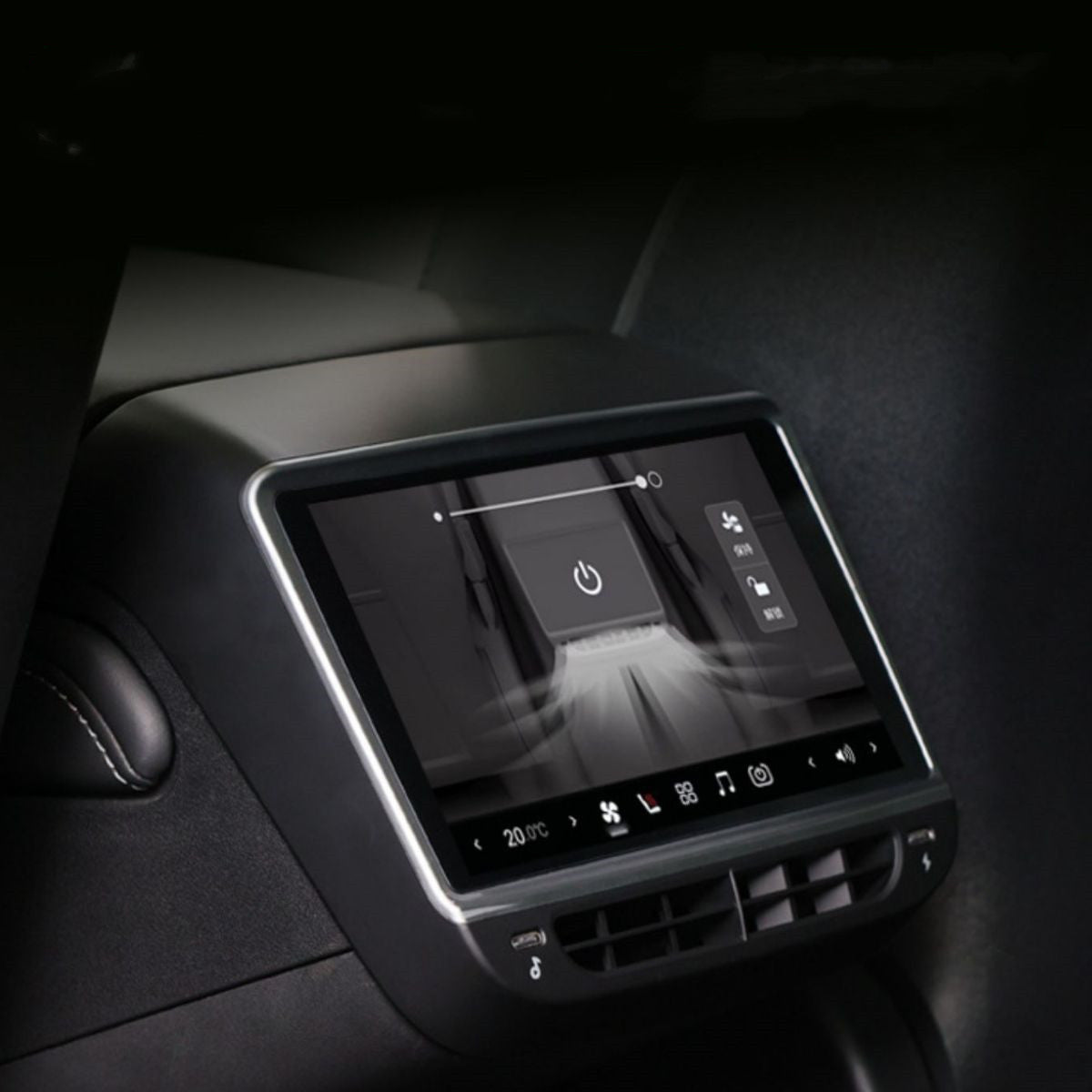 Model Y Back Screen 7 Inch Rear Entertainment & Climate Control Screen for Model Y / 3
