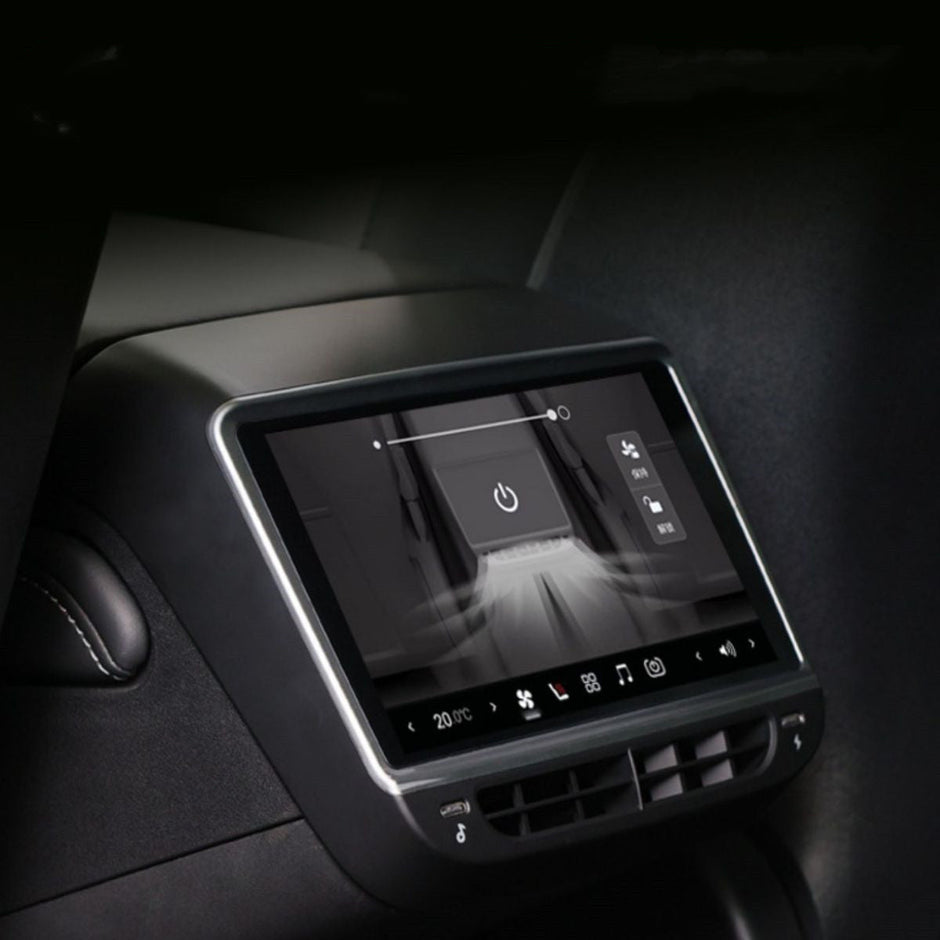 Tesla Model 3/Y Rear Entertainment System | Touchscreen & HVAC Control ...