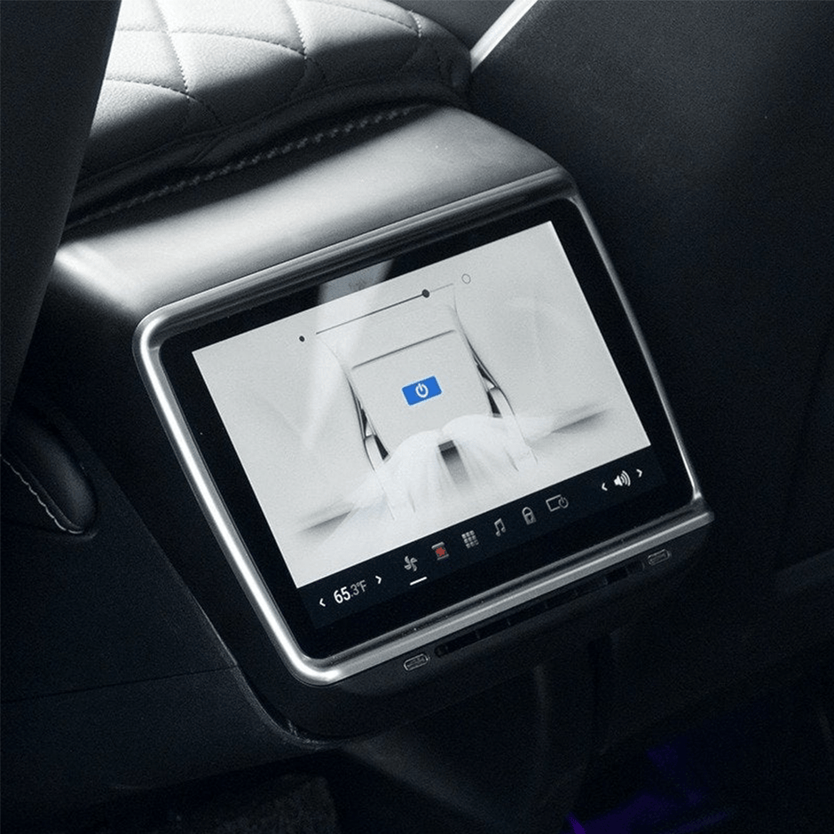 Tesla Rear Touch Screen Tesla Model 3/Y Rear Entertainment System | Touchscreen & HVAC Control ...