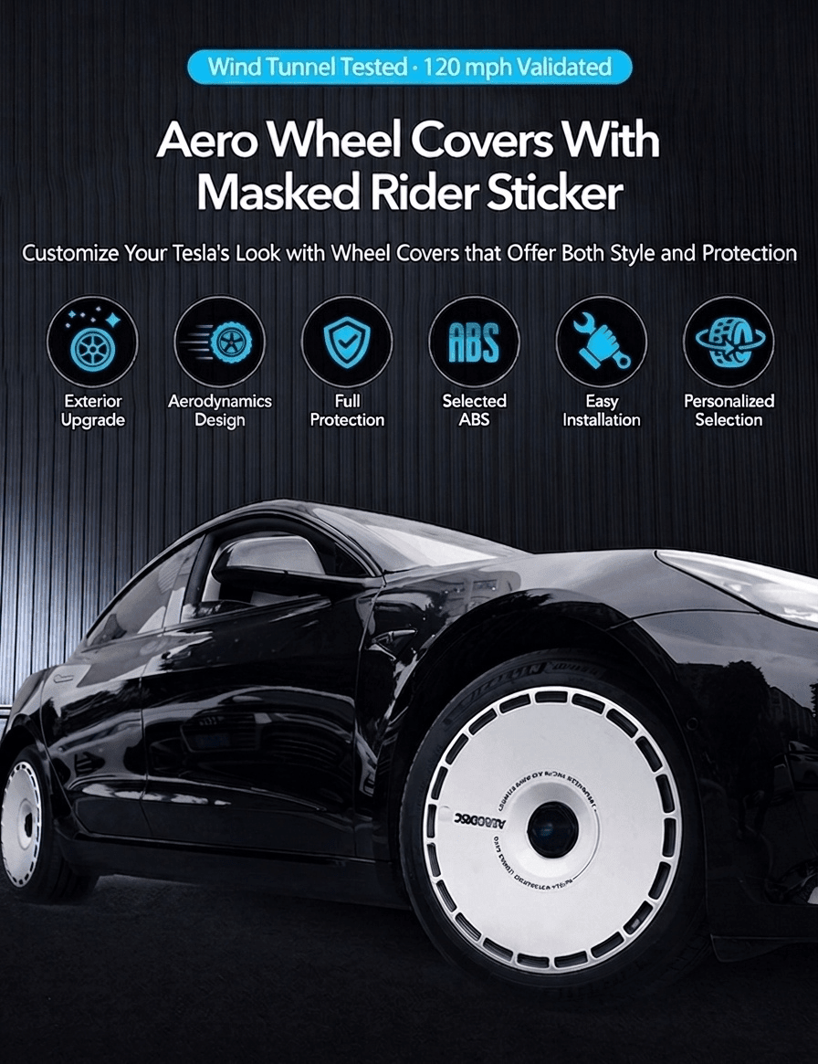 TESERY Aero DISC Wheel Covers for Model Y / Model 3 Highland - Tesery Official Store