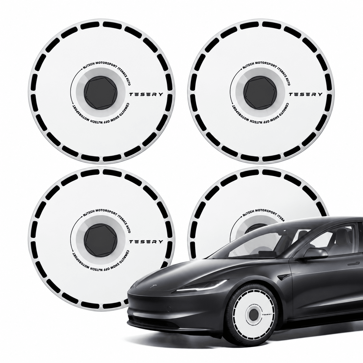TESERY Aero DISC Wheel Covers for Model Y / Model 3 Highland - Tesery Official Store