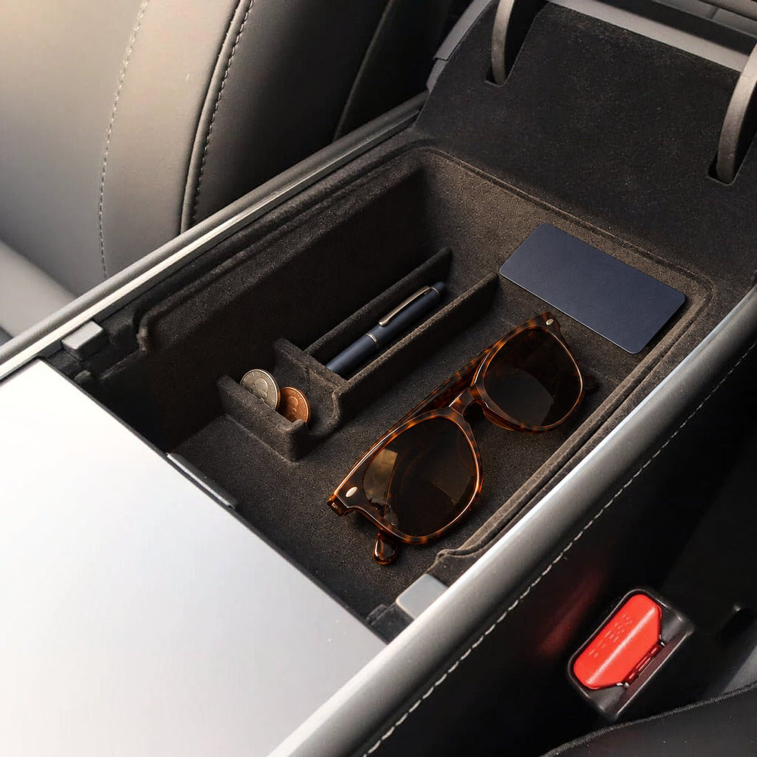 TESERY Armrest Organizer Console Tray for Model 3 / Model Y - Tesery Official Store