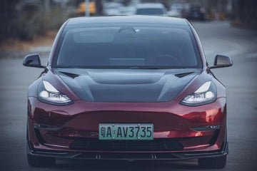 TESERY Carbon Fiber Front Lip for Tesla Model 3 - Tesery Official Store