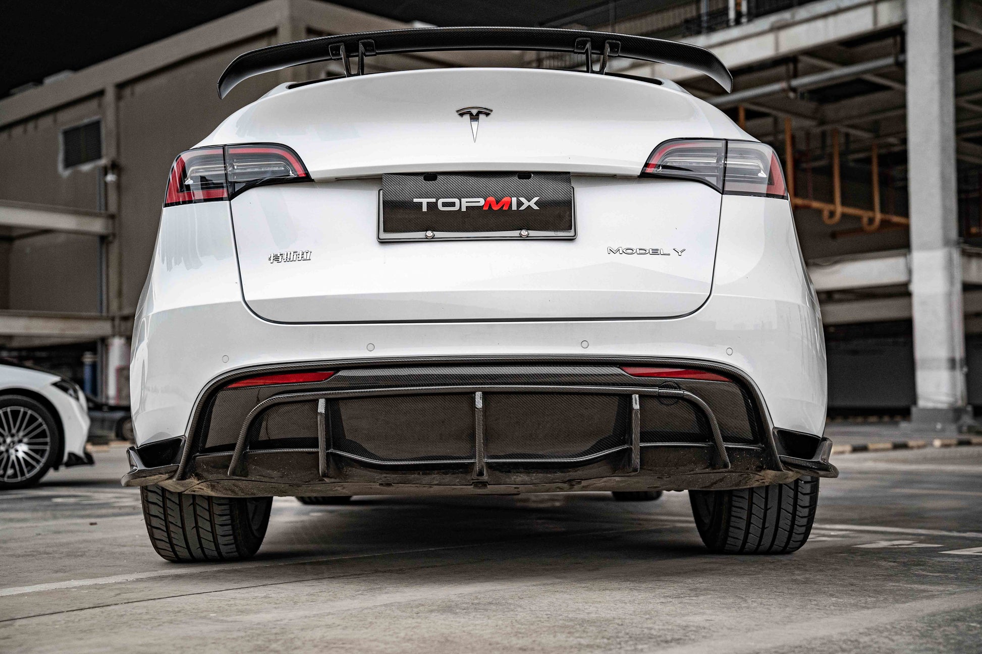 TESERY Carbon Fiber Rear Diffuser Ver.2 for Tesla Model Y - Tesery Official Store