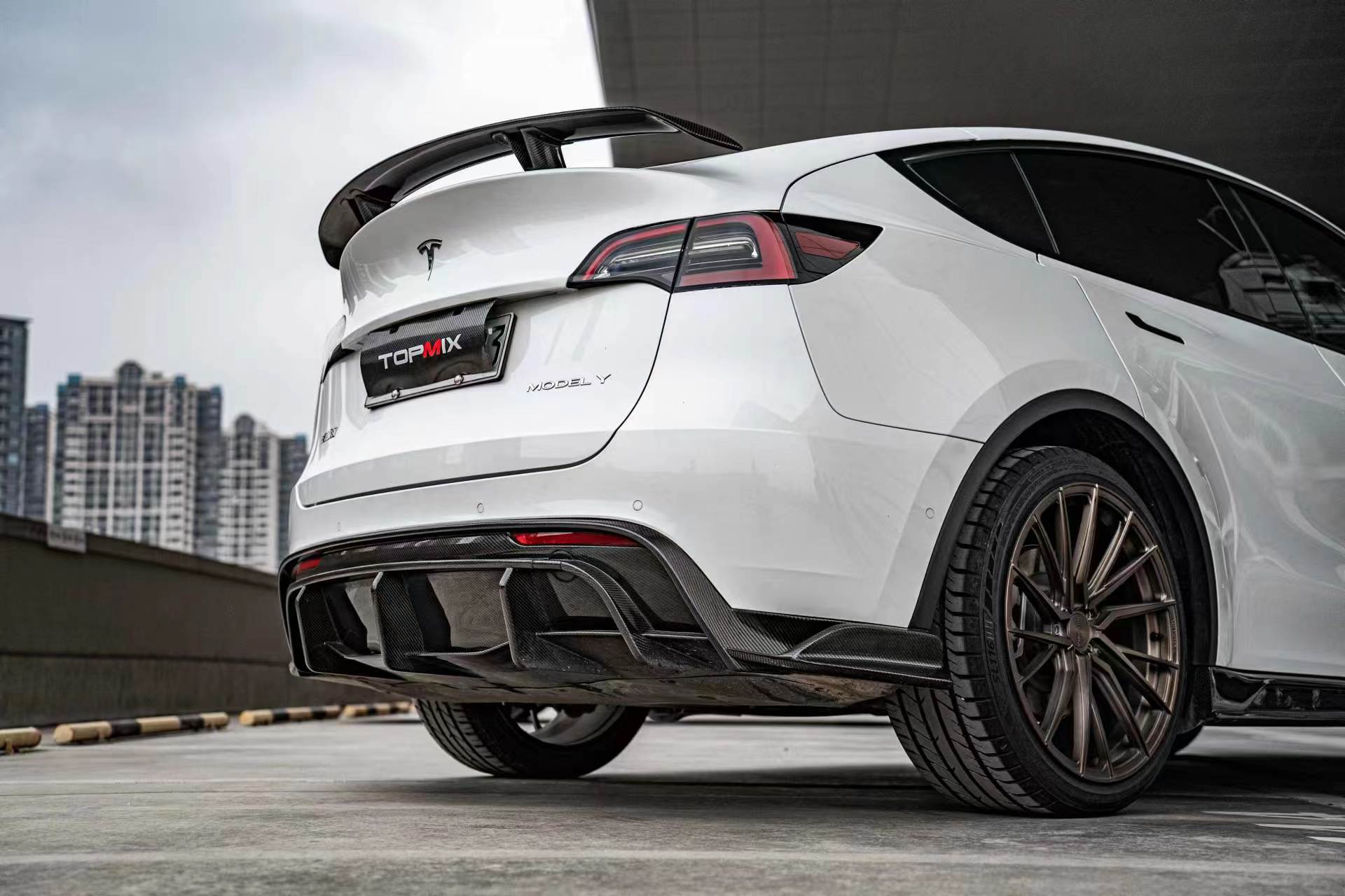 TESERY Carbon Fiber Rear Spoiler GT for Tesla Model Y - Tesery Official Store