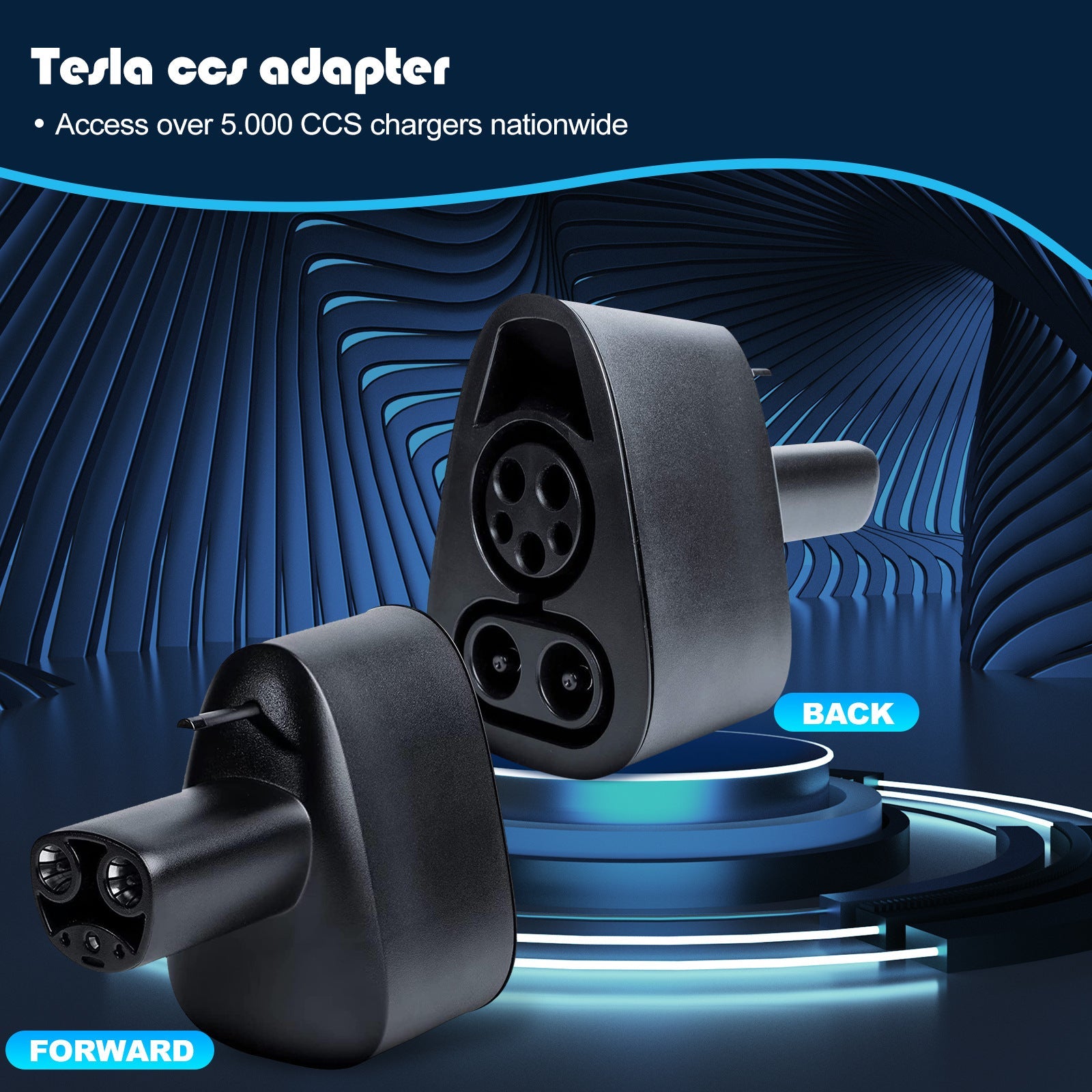 Tesery CCS1 Adapter for Tesla - Tesery Official Store
