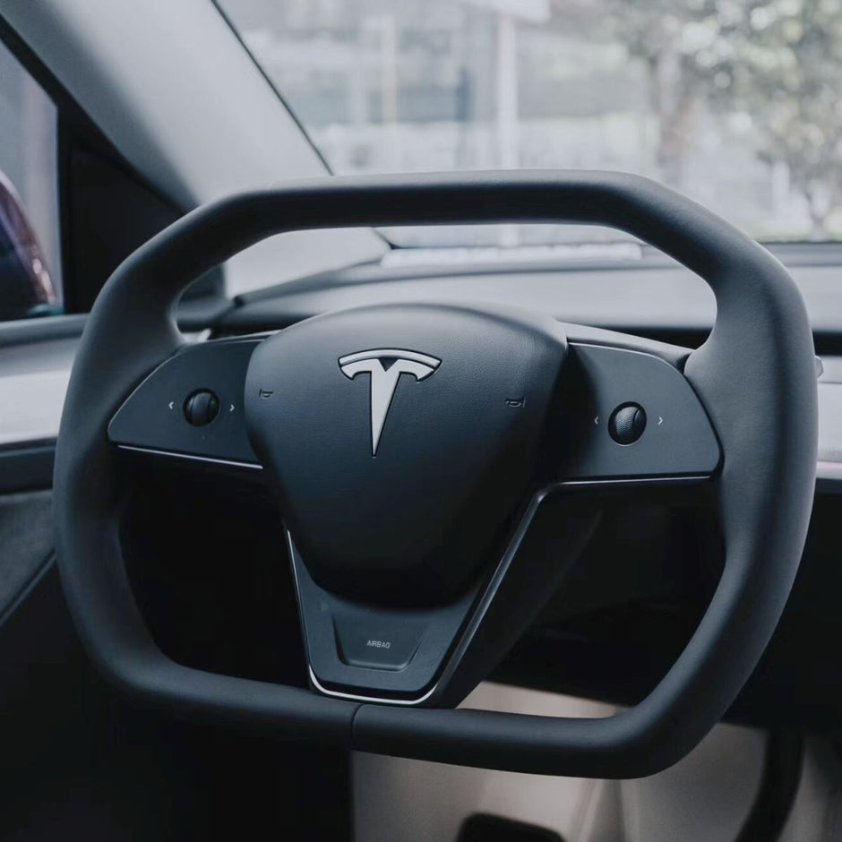 Volant Tesla Yoke/Plaid pour Model 3/Y/S/X/Cybertruck