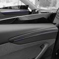 TESERY Dry Carbon Fiber Door Trim Cover for Tesla Model Y Juniper - Tesery Official Store