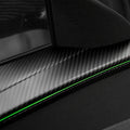 TESERY Dry Carbon Fiber Full Upper Oversized Extended Door Panel Overlays for Model Y Juniper - Tesery Official Store