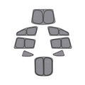 TESERY Full Car Sun Shade Set for Tesla Model YL 2026+ - Tesery Official Store