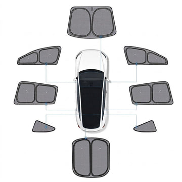 TESERY Full Car Sun Shade Set for Tesla Model YL 2026+ - Tesery Official Store