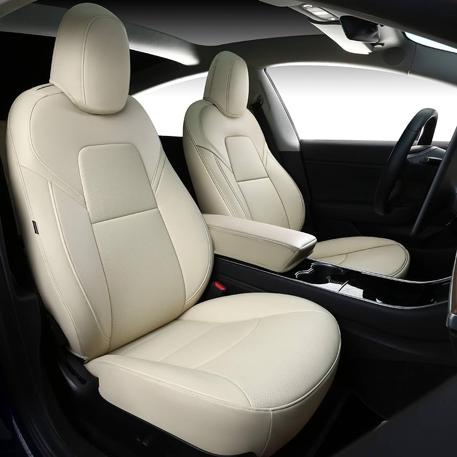 TESERY Leather Seat Covers for Model 3/Y | Clearance Sale | Limited Stock - Tesery Official Store