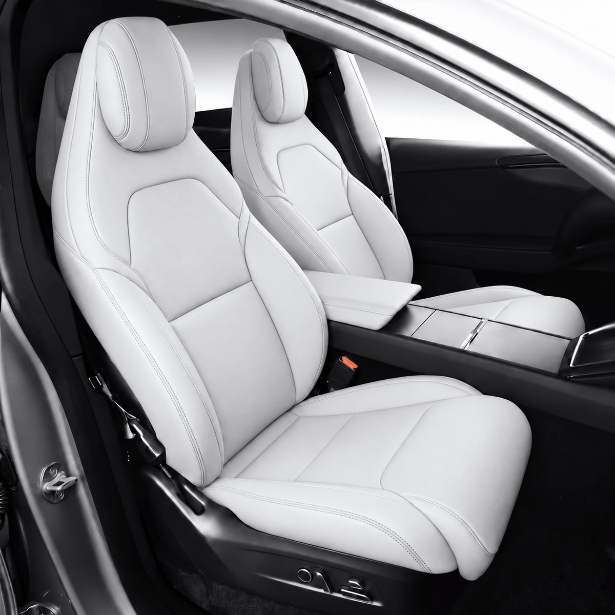 TESERY Leather Seat Covers for Tesla Model YL 6-Seater - Tesery Official Store