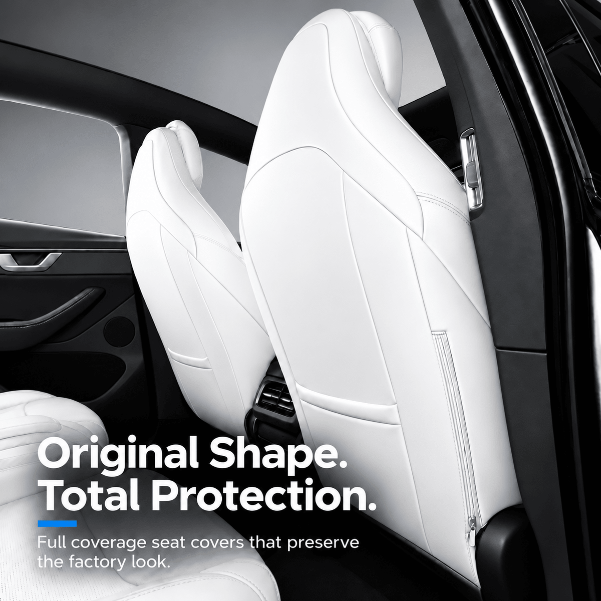 TESERY Leather Seat Covers for Tesla Model YL 6-Seater - Tesery Official Store