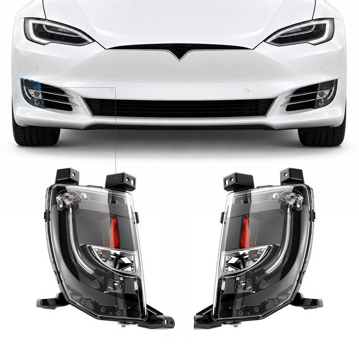 Model S fog lights installed position