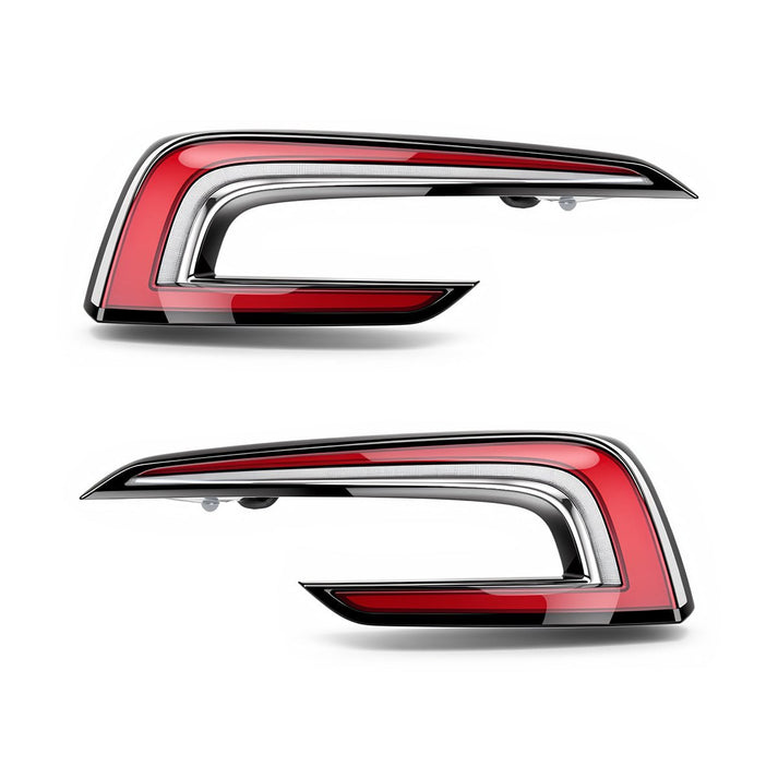 Pair of LED rear taillight assemblies for Model 3 Highland