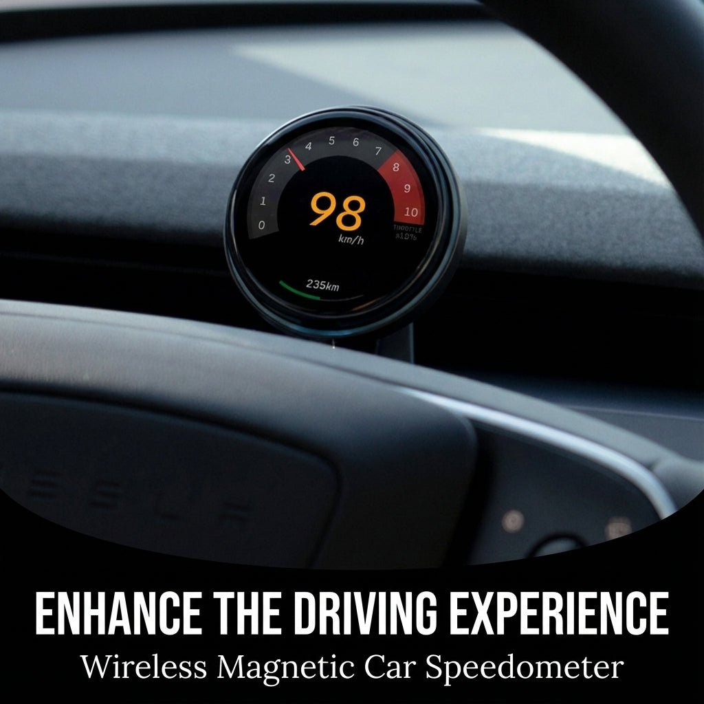 Tesery MagLink HUD - OLED Magnetic Dashboard Display for Model Y Juniper / Model 3 Highland - Tesery Official Store