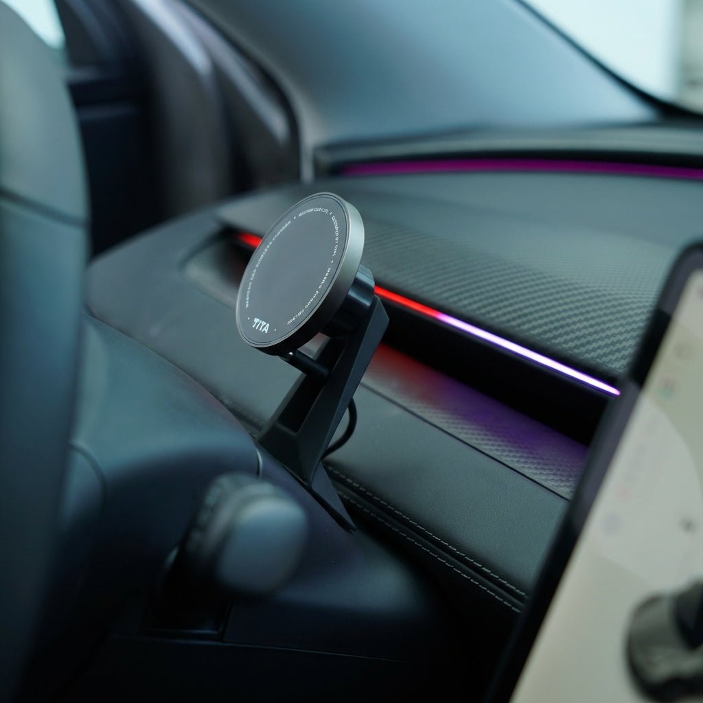 Tesery MagLink HUD - OLED Magnetic Dashboard Display for Model Y