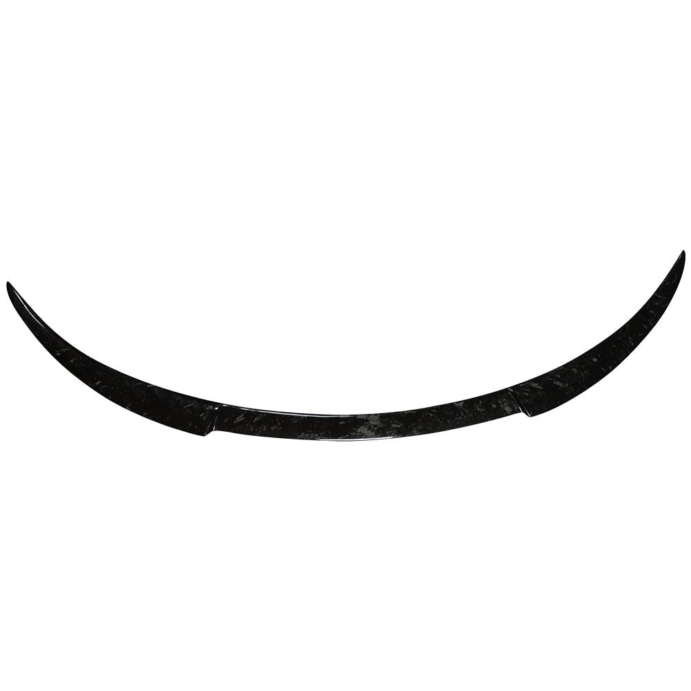 Uninstalled Model 3 Highland carbon fiber rear trunk spoiler