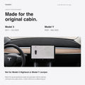 Fitment guide for original-interior Tesla Model 3 2017 to October 2023 and Model Y 2020 to March 2025; excludes Highland and Juniper.