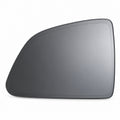 Left heated replacement mirror glass for Tesla Model Y, one insert on white background