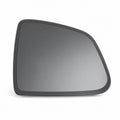 Right heated replacement mirror glass for Tesla Model Y, one insert on white background