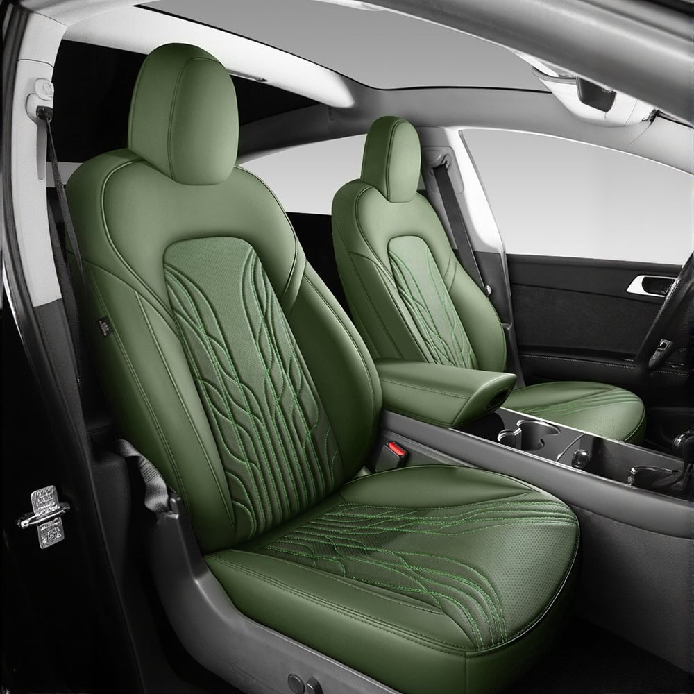 TESERY Nappa Leather Seat Covers for Model 3 Highland & Model Y Juniper - Tesery Official Store
