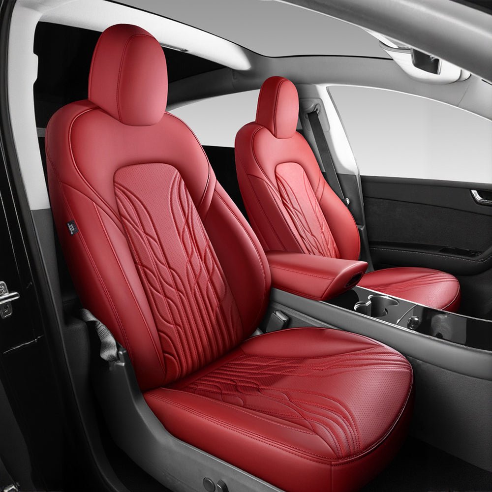 TESERY Nappa Leather Seat Covers for Model 3 Highland & Model Y Juniper - Tesery Official Store