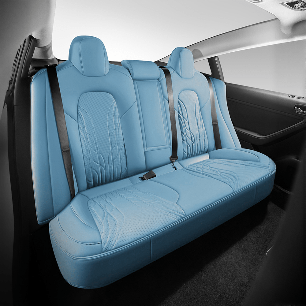 TESERY Nappa Leather Seat Covers for Model 3 Highland & Model Y Juniper - Tesery Official Store