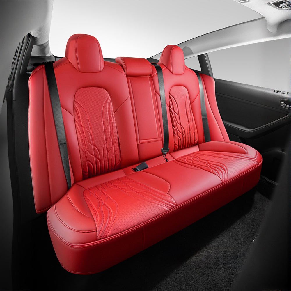 TESERY Nappa Leather Seat Covers for Model 3 Highland & Model Y Juniper - Tesery Official Store