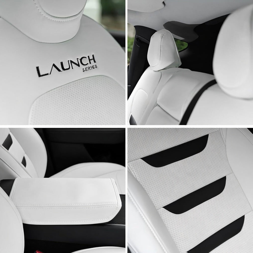 TESERY Nappa Leather Seat Covers for Tesla Model 3 & Model Y - Tesery Official Store