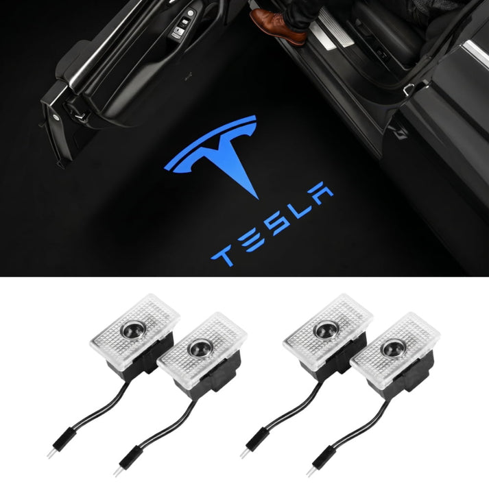 Plug and play Tesla puddle lights installation