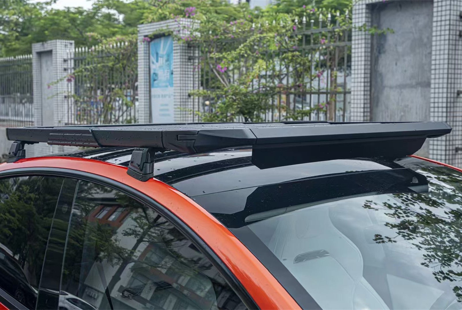 Model Roof Rack TESERY Roof Rack Cargo Platform for Tesla Model Y & Model Y Juniper