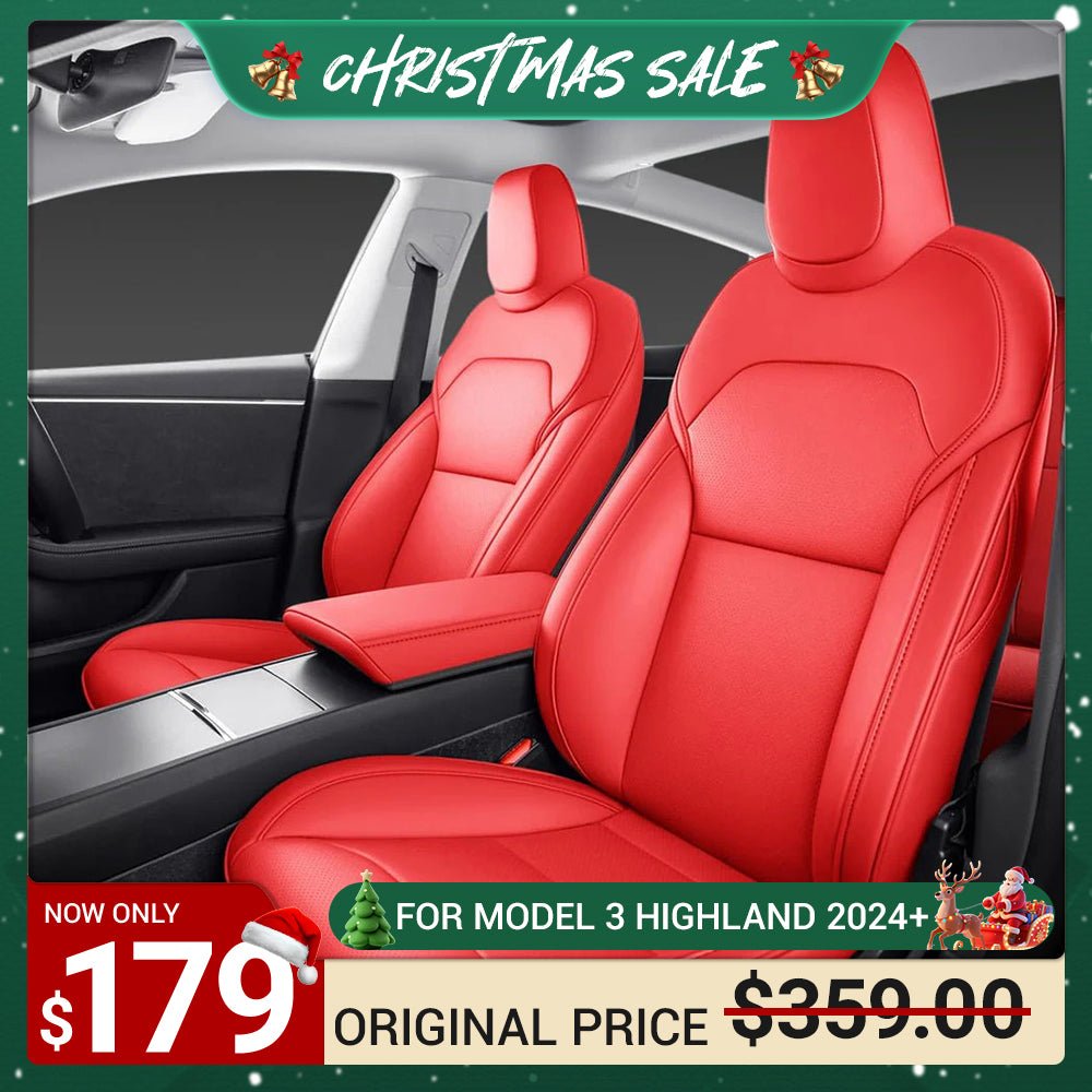 TESERY Seat Covers for Tesla Model 3 Highland / Model Y - Tesery Official Store